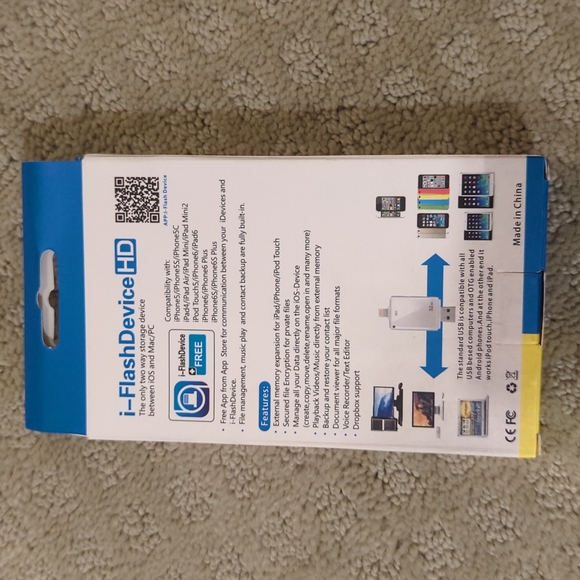 I-Flash Device Phone to PC storage - Picture 2 of 2